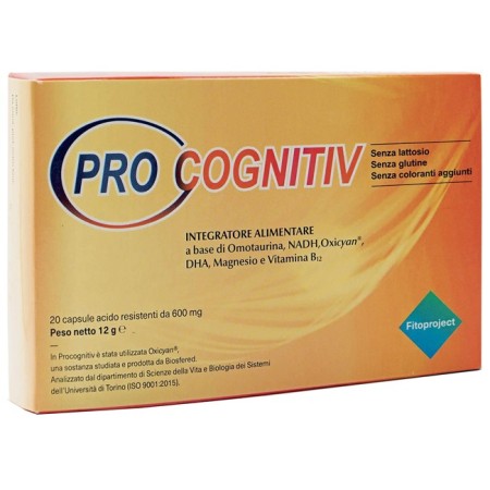 Procognitiv Integratore 20 Capsule