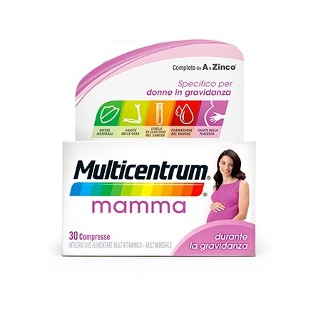 Multicentrum Mamma Integratore Donne in Gravidanza 30 Compresse