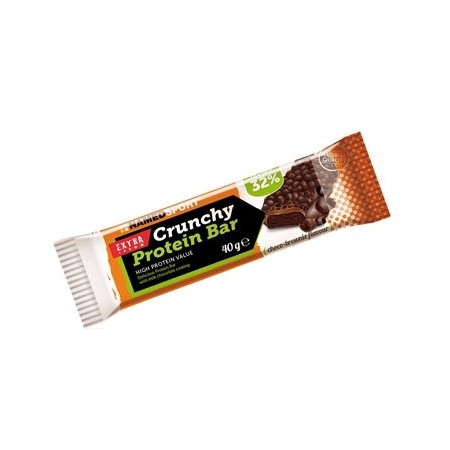 Named Sport Crunchy Protein Bar Choco Brownie Barretta Proteica 40 g