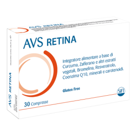 AVS Retina Integratore Di Estratti Vegetali 30 Compresse