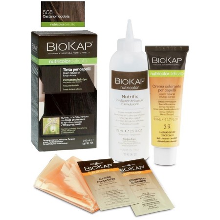 Biokap Nutricolor Delicato 5.05 Tinta Per Capelli Castano Nocciola