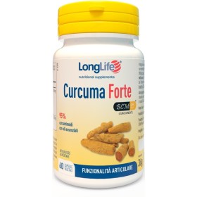 LongLife Curcuma Forte Integratore Curcuma 60 Capsule