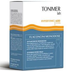 Tonimer Hypertonic Decongestionante Nasale 18 Flaconcini