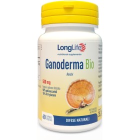 Longlife Ganoderma Bio Integratore Difese Immunitarie 60 Capsule