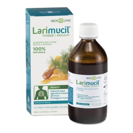 Larimucil Tosse Adulti Sciroppo Tosse Secca e Tosse Grassa 175 ml