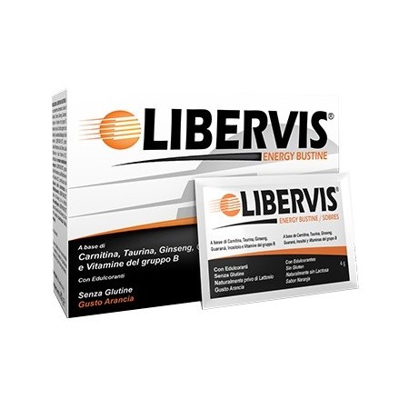 Libervis Energy Arancia Integratore 20 Bustine