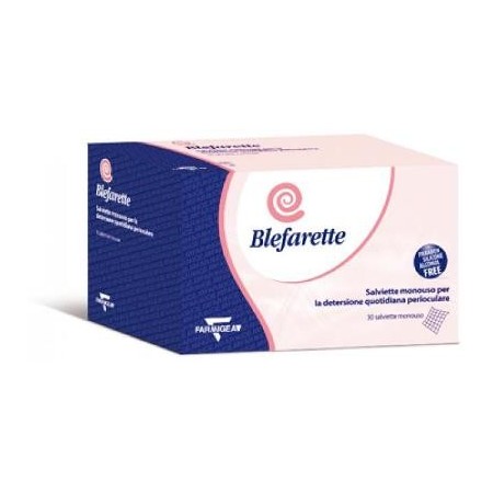Blefarette Salviette Monouso Oculari 30 Pezzi