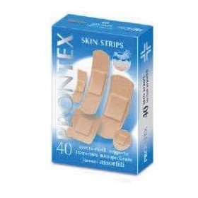 Safety Prontex Skin Strips Cerotti Assortiti 40 Pezzi