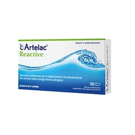 Artelac Reactive Soluzione Oftalmica Congiuntivite Allergica 20 Flaconcini Monodose
