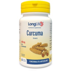 Long Life Curcuma Integratore Antiossidante 60 Capsule