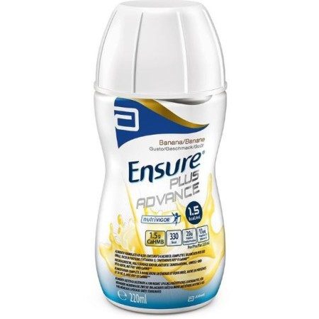 Ensure Plus Advance Alimento a Fini Medici Speciali Ipercalorico e Iperproteico Banana 4x220ml