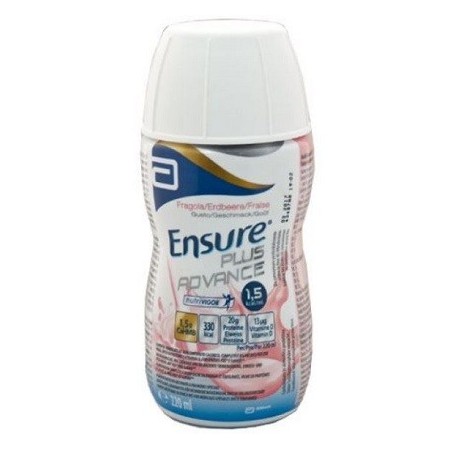 Ensure Plus Advance Alimento a Fini Medici Speciali Iperproteico ed Ipercalorico Fragola