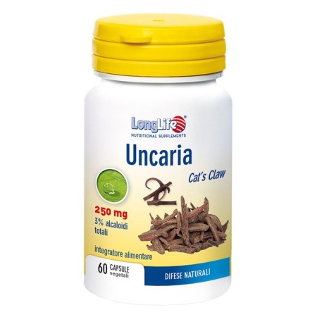 LongLife Uncaria 3% Integratore Difese Naturali 60 Capsule Vegetali