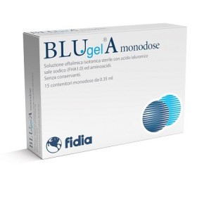 Blu Gel A Collirio Coluzione Oftalmica Lubrificante 15 Flaconcini