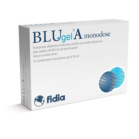 Blu Gel A Collirio Coluzione Oftalmica Lubrificante 15 Flaconcini