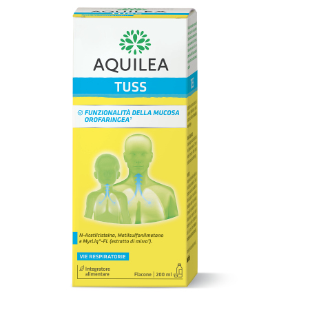 Aquilea Tuss Sciroppo Integratore Vie Respiratorie 200 ml