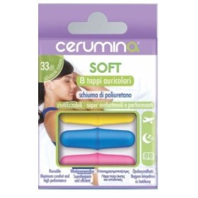 Cerumina Soft Tappi Auricolari 8 Pezzi