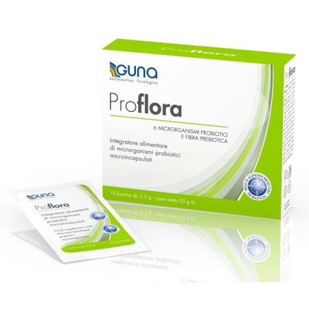 Guna Proflora Integratore di Fermenti Lattici 10 Bustine