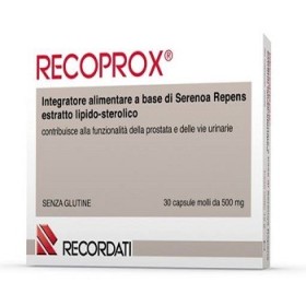 Recoprox Integratore Prostata e Vie Urinarie 30 Capsule Molli