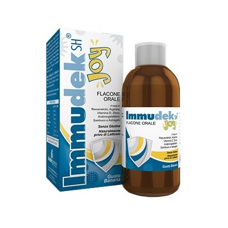 Immudek Joy Banana Sciroppo Integratore Difese Immunitarie 200 ml