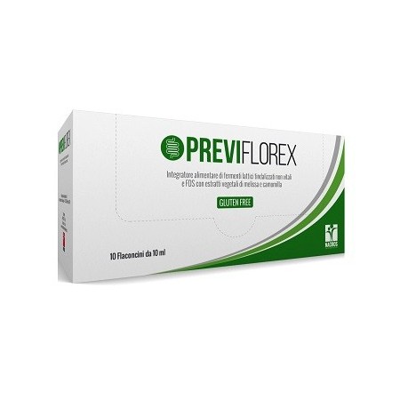 Previflorex Integratore 10 Flaconi da 10 ml