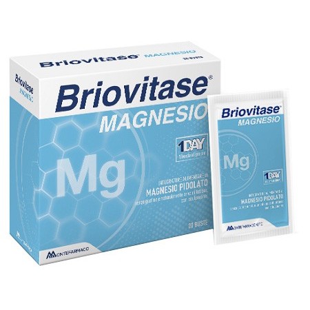 Briovitase Magnesio Integratore per Stress e Ansia 20 Bustine
