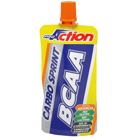 ProAction Carbo Sprint BCAA Gusto Arancia Integratore 50 ml