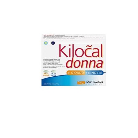 Kilocal Donna Giorno e Notte Integratore Diete Ipocaloriche 40 Compresse