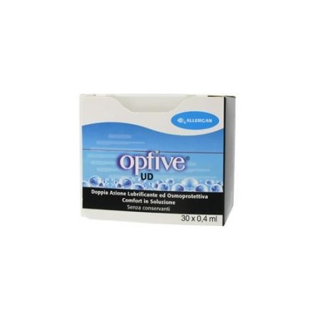 Optive UD Gocce Oculari Lubrificanti 30 Flaconcini Monodose