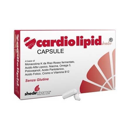 Cardiolipid Integratore Per il Colesterolo 30 Capsule
