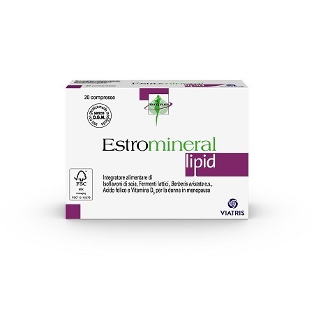 Estromineral Lipid Integratore Menopausa 20 Compresse