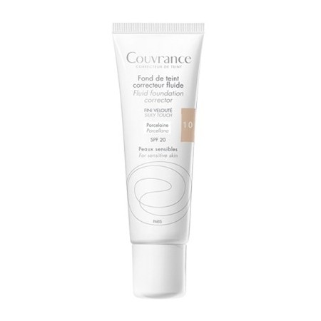 Avène Couvrance Fondotinta Correttore Fluido Porcellana 30 ml