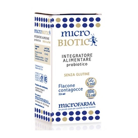Microbiotic Gocce Integratore Probiotico 7,5 ml