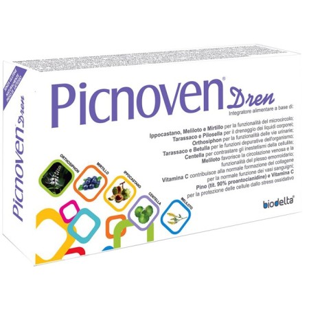 Picnoven Dren Integratore Drenante 50 Compresse