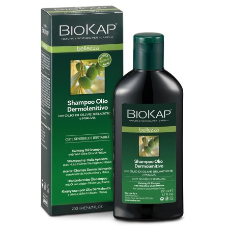 Biokap Shampoo Olio Dermolenitivo Cute Sensibile e Irritabile 200 ml