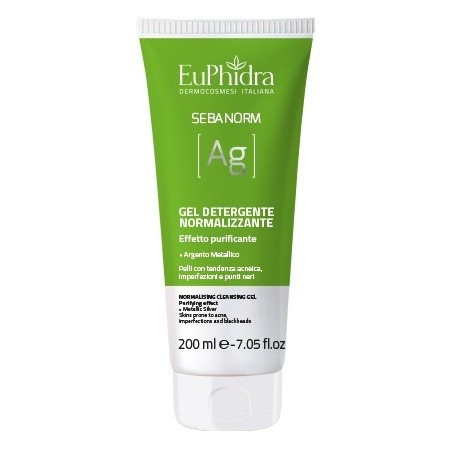 EuPhidra Sebanorm Ag Gel Detergente Effetto Purificante 200ml