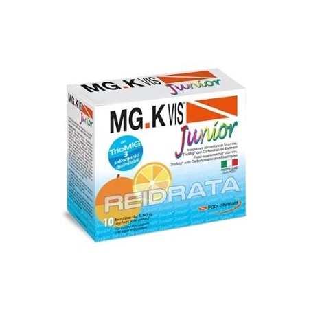 MG.K Vis Reidratante Junior Integratore Energetico 10 Bustine