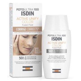 Foto Ultra ISDIN Active Unify Color 100  Fluido Solare Uniformante Colorato 50 ml