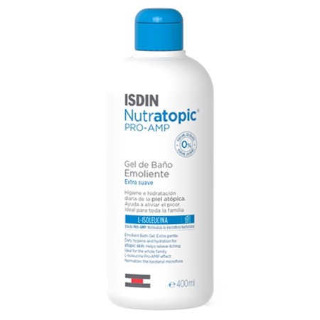 Isdin Nutratopic Pro-Amp Gel Detergente per Pelle Atopica 400 ml
