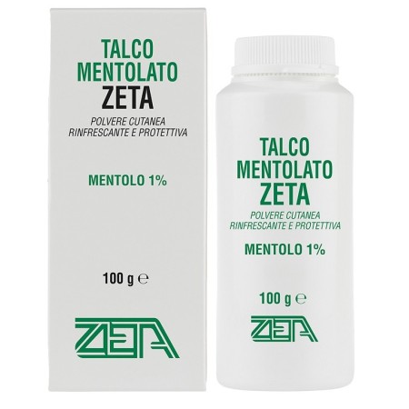 Zeta Talco Mentolato 100 g
