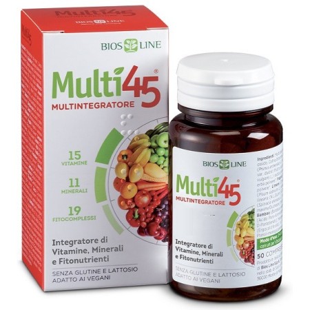 BiosLine Multi45 Integratore Micronutrienti 50 Compresse