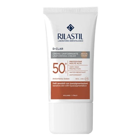 Rilastil Sun System D-Clar SPF 50  Crema Colorata Viso Medium 40 ml