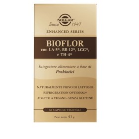 Solgar Bioflor Integratore di Probiotici 60 Capsule Vegetali