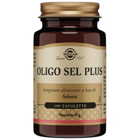 Solgar Oligo Sel Plus Integratore di Selenio 100 Tavolette