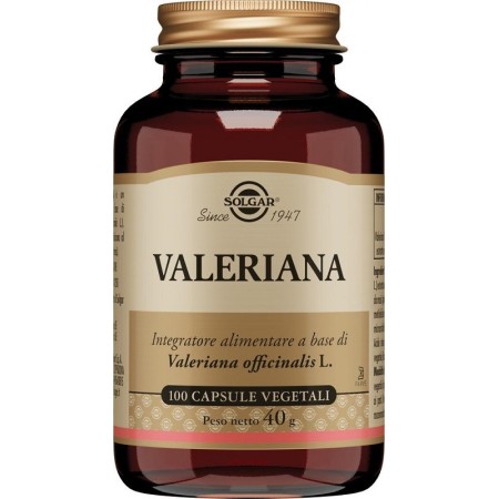 Solgar Valeriana Integratore Rilassante 100 Capsule Vegetali