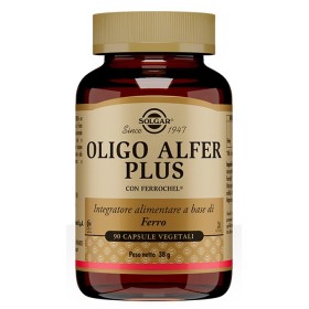 Solgar Oligo Alfer Plus Integratore di Ferro 90 Capsule
