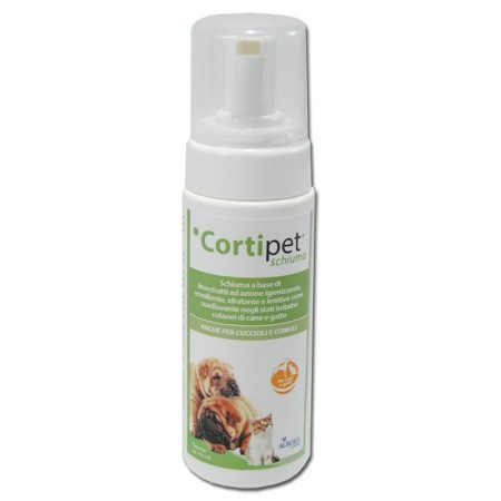 Cortipet Schiuma Lenitiva Idratante Cane Gatto 150 ml