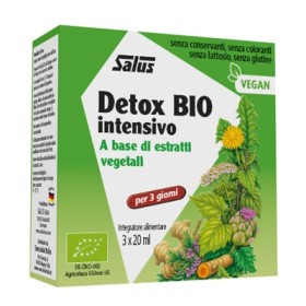 Salus Detox Bio Intensivo Integratore 3 Flaconcini da 20 ml