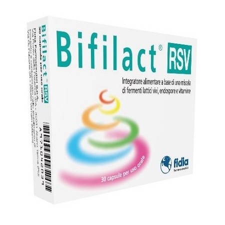 Bifilact RSV Integratore Fermenti Lattici Vivi 30 Capsule