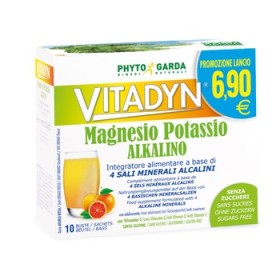 Vitadyn Magnesio Potassio Integratore 10 Bustine 6 g